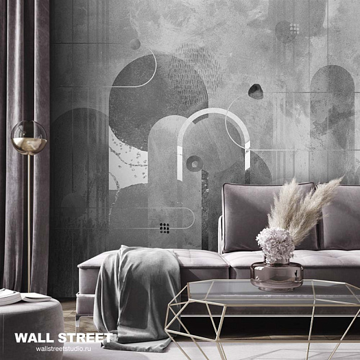 Фотообои в интерьере артикул Deco 9, АРТ-ДЕКО / DECO, Wall street