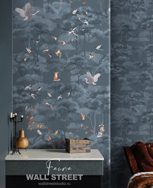 Фотообои в интерьере артикул Fauna 23, FAUNA, Wall street Фотообои в интерьере артикул Fauna 23, FAUNA, Wall street