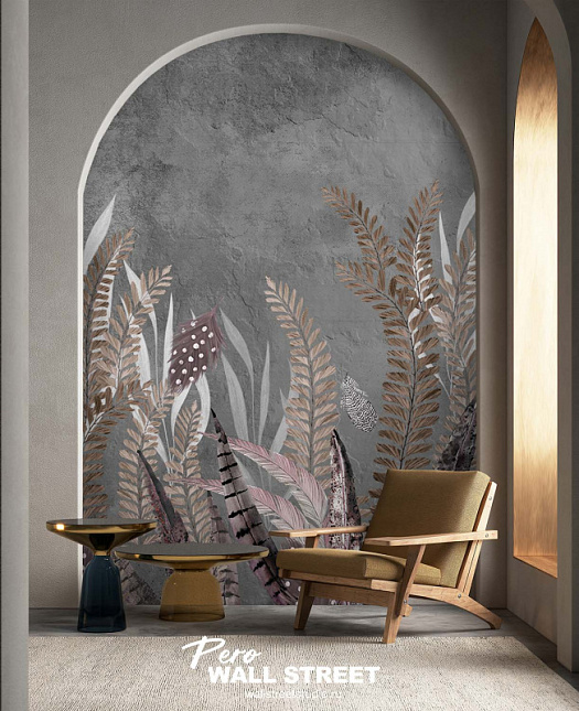 Фотообои в интерьере артикул Pero 20, PERO, Wall street Фотообои в интерьере артикул Pero 20, PERO, Wall street